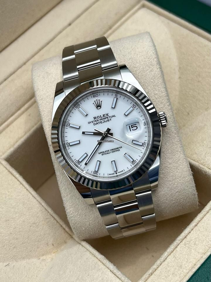 Montre rolex tableau blanc